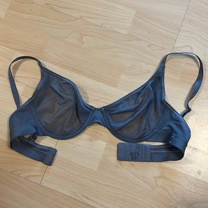 Negative Underwear Sieve Demi Bra slate blue 34c